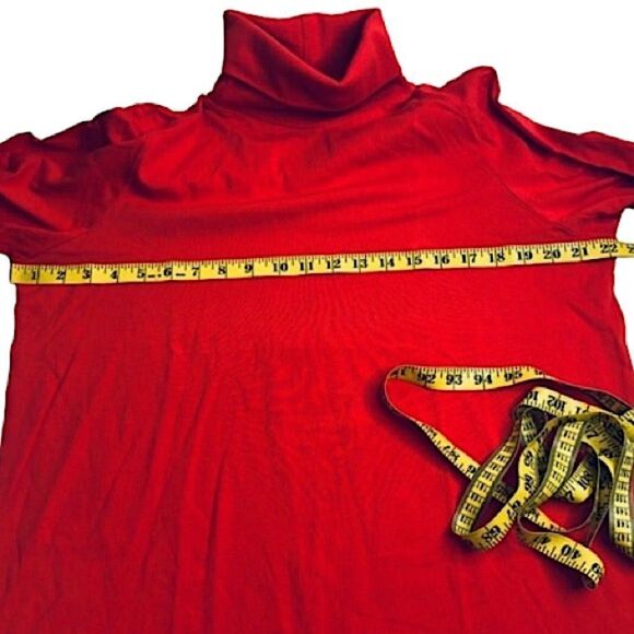 Woman Within Girls Size Medium 14/16 Turtleneck New Long Sleeve Classic - Picture 4 of 6